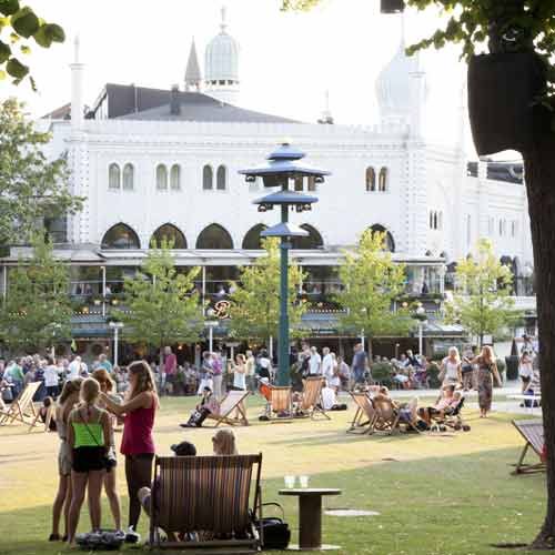 Tivoli in Kopenhagen